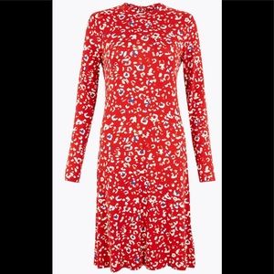 Marks & Spencer Animal Jersey Swing Dress